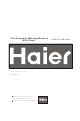 Haier HWM70-10 User Manual