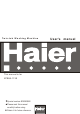 Haier XPB58-113S User Manual