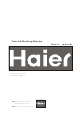 Haier HWM110-23BS User Manual