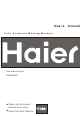 Haier HWM6815 User Manual