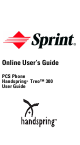 Handspring Treo 300 User Manual