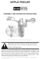 Harbor Freight Tools 96153 Assembly And Operation Instructions