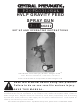 Central Pneumatic Professional 66222 Set Up And Operating Instructions Manual