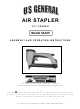 U.S. General 54425 Assembly And Operating Instructions Manual