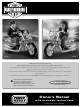 Power Wheels B9784 Owner's Manual With Assembly Instructions