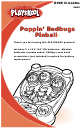 Hasbro Poppin' Bedbugs Pinball 06102 Instruction Manual