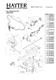 Hayter BCL2250RS Spare Parts List