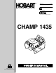 Hobart 1435 Owner's Manual