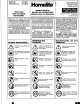 Homelite UH10817 Owner's Manual