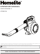 Homelite YARD BROOM II UT08512A Operator's Manual