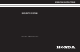 Honda Security System Operating Instructions Manual
