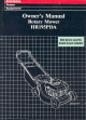 Honda HR195PDA Owner's Manual