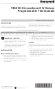 Honeywell Chronotherm IV T8601D Installation Instructions Manual