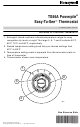 Honeywell Easy-To-See POWERPILE TS86A Homeowner's Manual