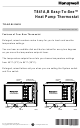 Honeywell TRADELINE T841A Homeowner's Manual