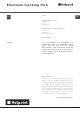 Hotpoint E320SIX Instructions For Use Manual