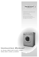 Hotpoint WM60 Instruction Manual
