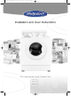 Hotpoint WMT01 Installation And User Instructions Manual