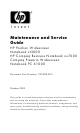 HP Compaq nx7000 Maintenance And Service Manual