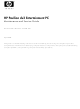 HP Pavilion DV3-2015 Maintenance And Service Manual