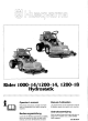 Husqvarna 1200-14 Operator's Manual