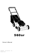 Husqvarna 560sr Owner's Manual