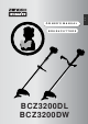 Zenoah BCZ3200DL Owner's Manual
