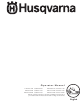 Husqvarna PZ5426 FX / 966060901 Operator's Manual