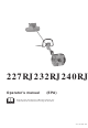 Husqvarna 227RJ Operator's Manual