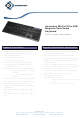 Ceratech Accuratus KYB500-K104MUSBBLKHY Specification Sheet