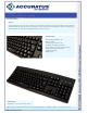 Accuratus HKB260UBKLC Specification