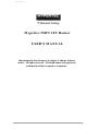 Hypertec ISDN 10T Router User Manual