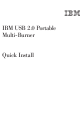 IBM 22P9189 Quick Install Manual