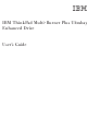 IBM ThinkPad Multi-Burner Plus Ultrabay User Manual