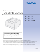 Brother HL-5240L User Manual