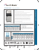 Ice-O-Matic ICE0605 Specification Sheet