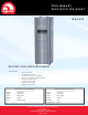 Igloo Water Cooler/Dispenser MWC509 Specification Sheet
