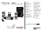 iHome iH52 Specification Sheet