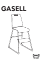 IKEA GASELL AA-93921-4 Assembly Instructions