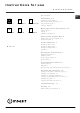 Indesit WIE 107 Instructions For Use Manual