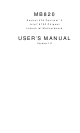 IBASE Technology MB820 User Manual