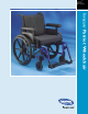 Invacare Patriot Patriot Wheelchair Brochure & Specs