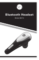 GE Bluetooth Headset 86712 Product Manual