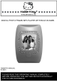 Hello Kitty KT4601 Owner's Manual