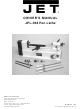 Jet JPL-358 Owner's Manual