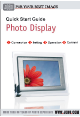 JOBO Photo Frame Quick Start Manual