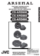 JVC ARS650 - CS Car Speaker Instruction Manual