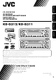 JVC KD-G311 Instructions Manual