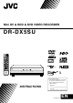 JVC DR-DX5SU Instructions Manual