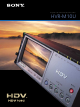 Sony HVR-M10U Brochure & Specs